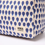 Maygrove Wash Bag in Denim Rain Indigo