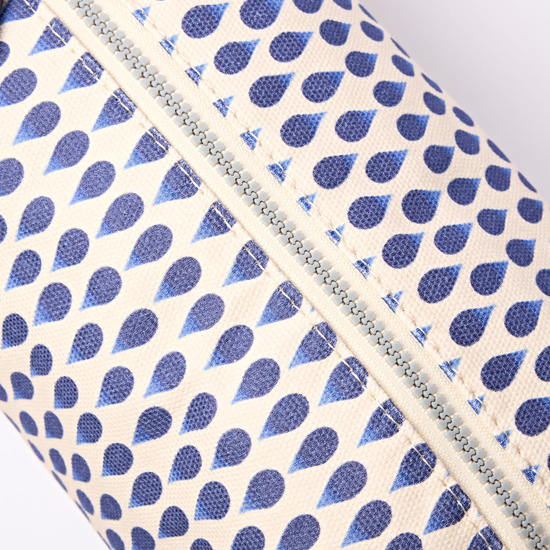 Mayfair Wash Bag in Denim Rain Indigo