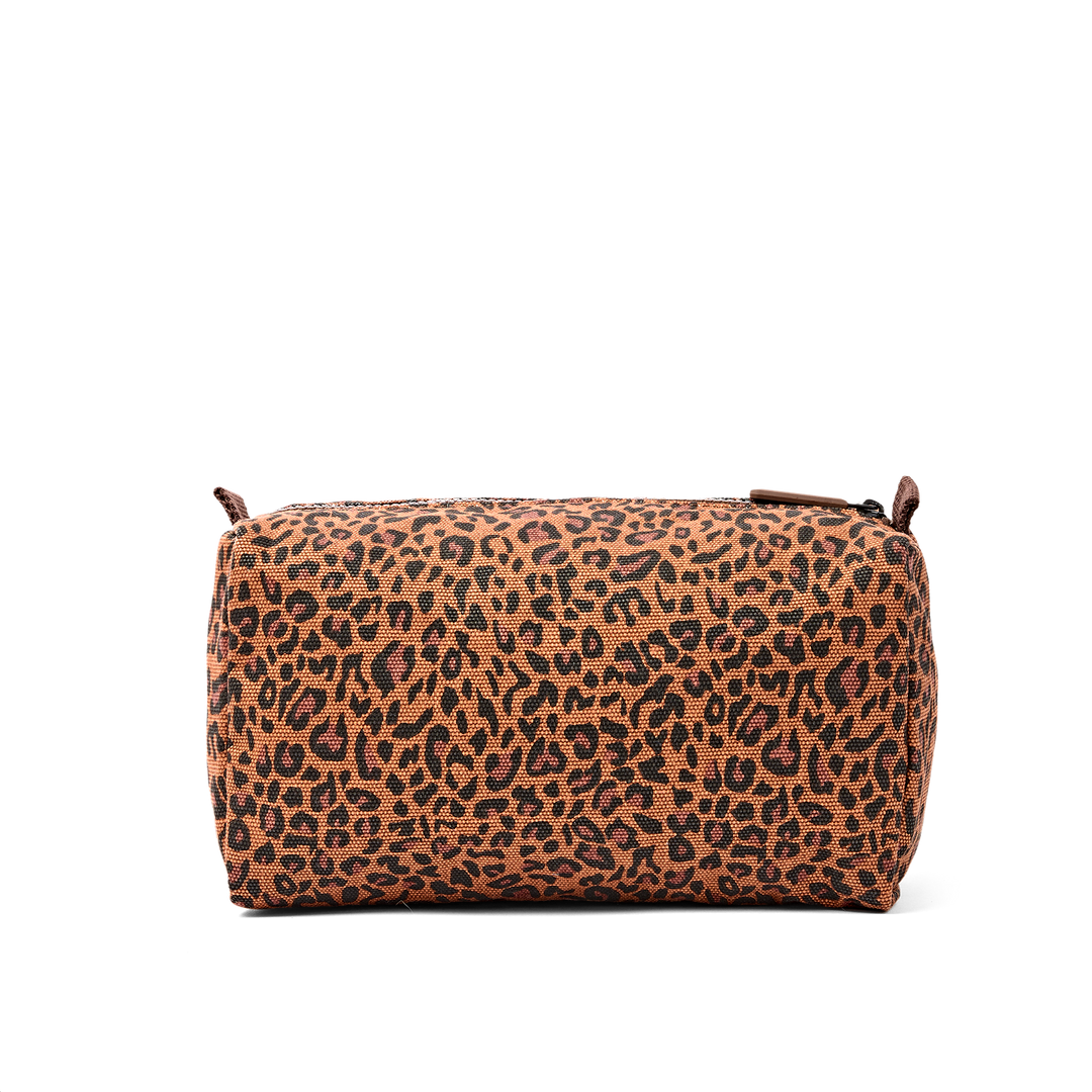 Maygrove Wash Bag in Leopard Mini