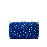 Maygrove Wash Bag in Navy Polka