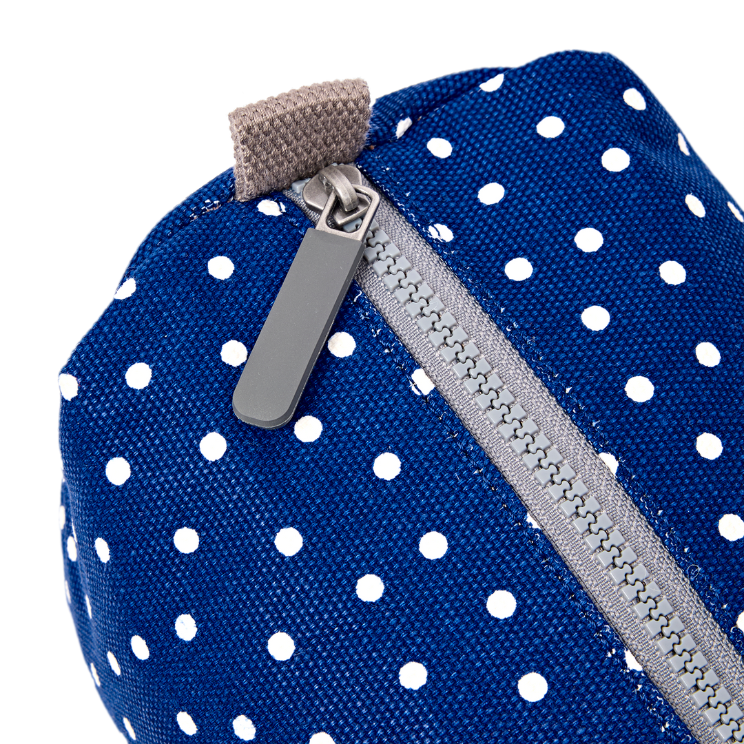 Maygrove Wash Bag in Navy Polka