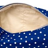 Maygrove Wash Bag in Navy Polka
