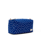 Maygrove Wash Bag in Navy Polka