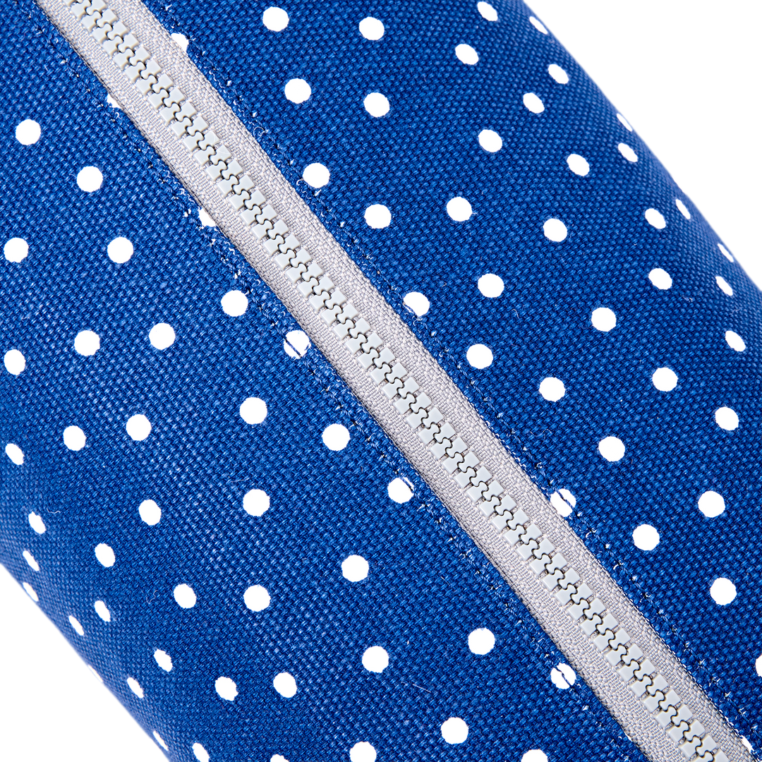 Maygrove Wash Bag in Navy Polka