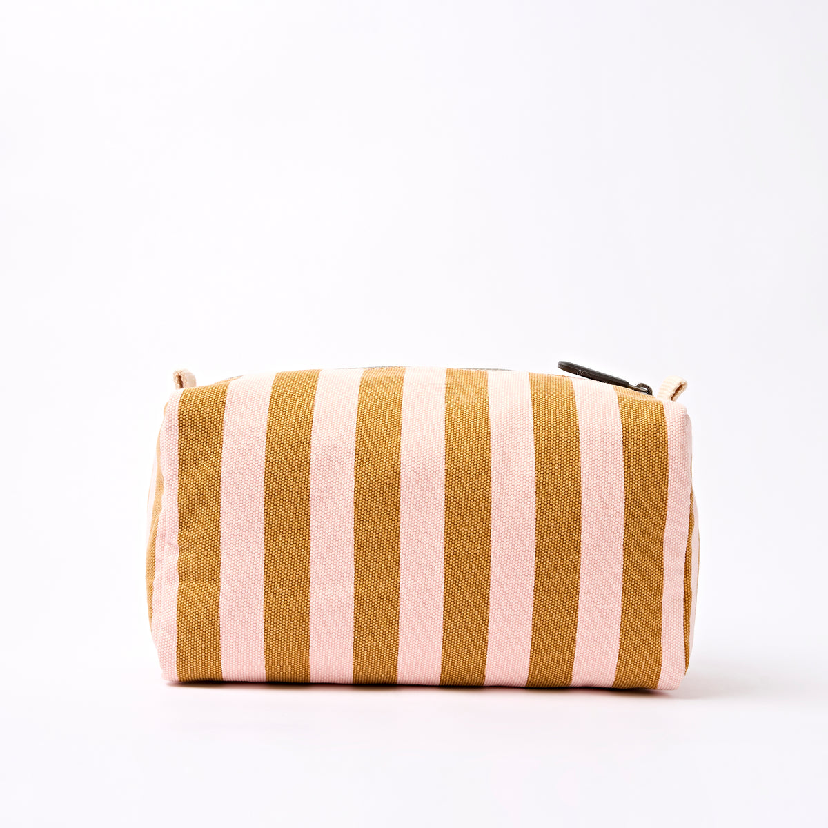 Maygrove Wash Bag in Rose Gold Stripe