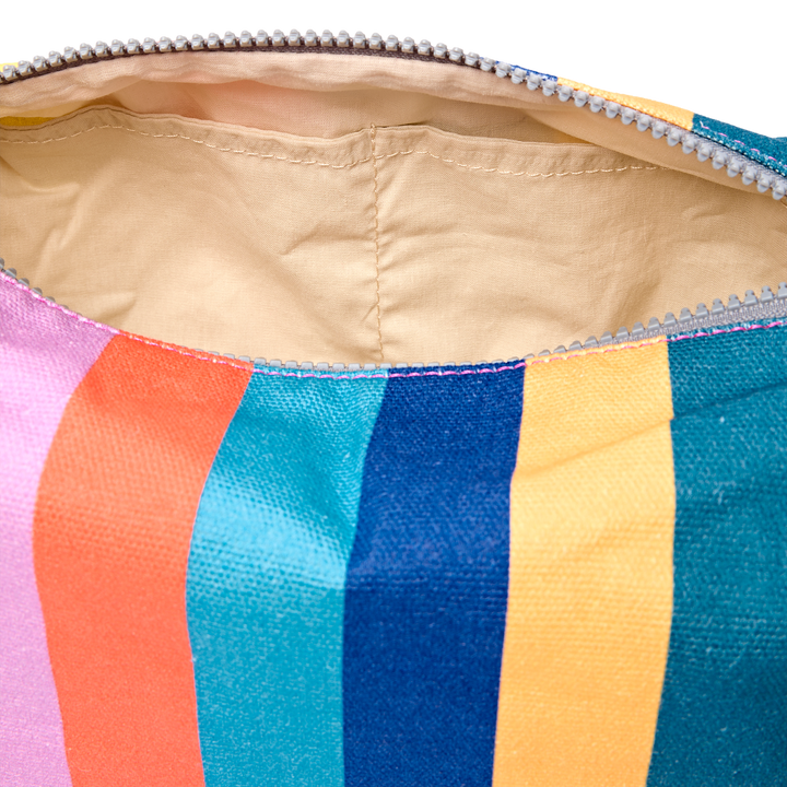 Maygrove Wash Bag in Wide Stripe Multi