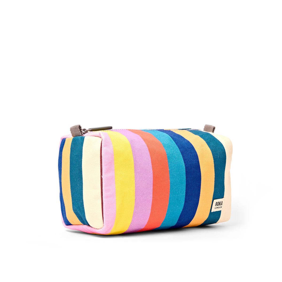 Maygrove Wash Bag in Wide Stripe Multi