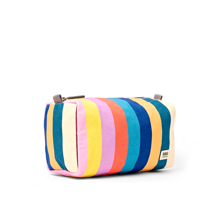Maygrove Wash Bag in Wide Stripe Multi