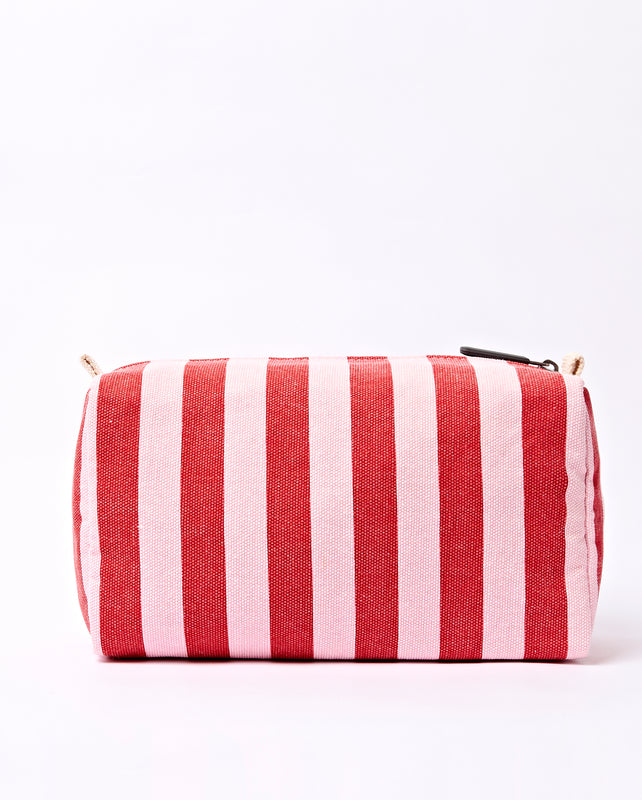 Maygrove Wash Bag in Strawberry Stripe
