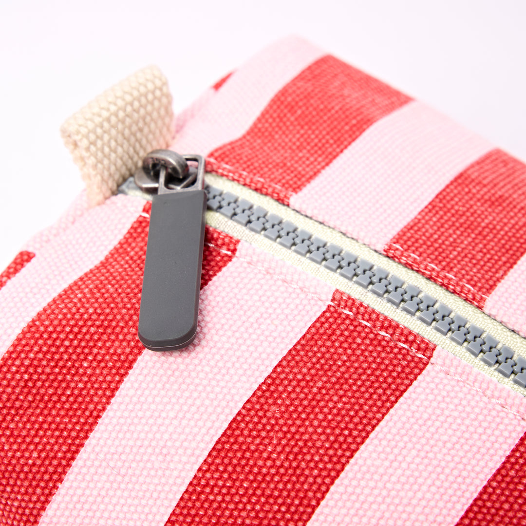 Mayfair Wash Bag in Strawberry Stripe