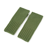 Metropolitan Cashmere Gloves in Avocado