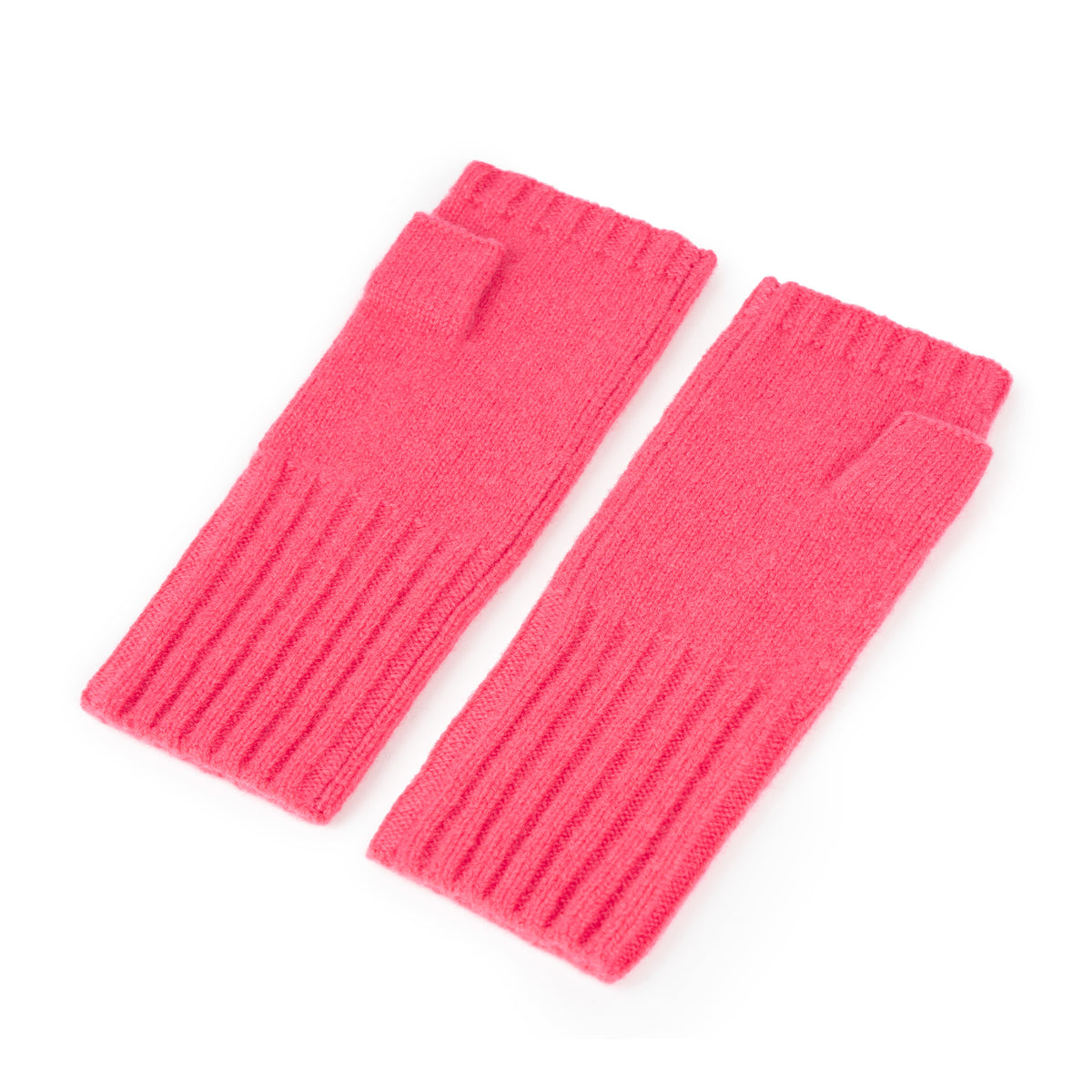 Metropolitan Cashmere Gloves in Coral