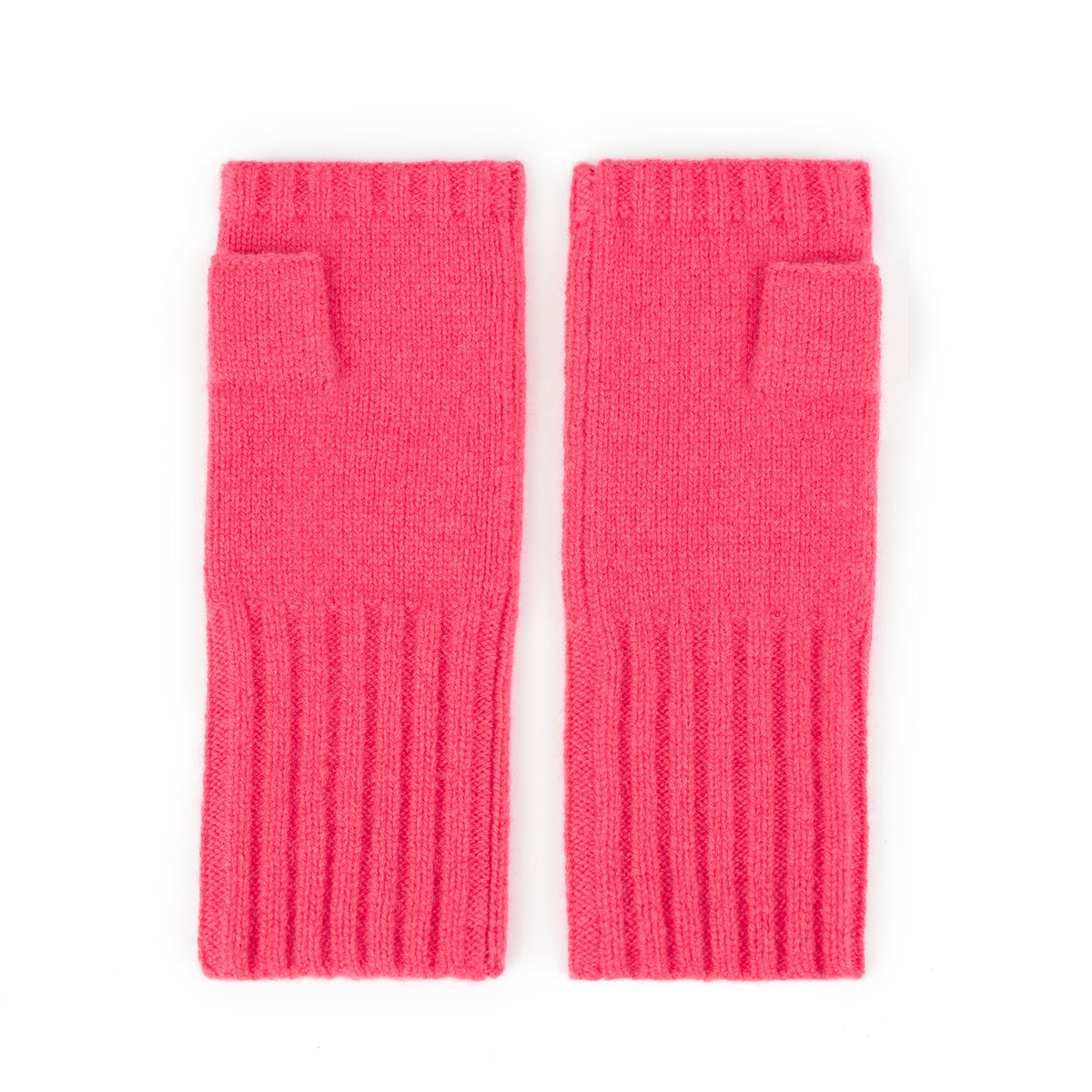 Metropolitan Cashmere Gloves in Coral