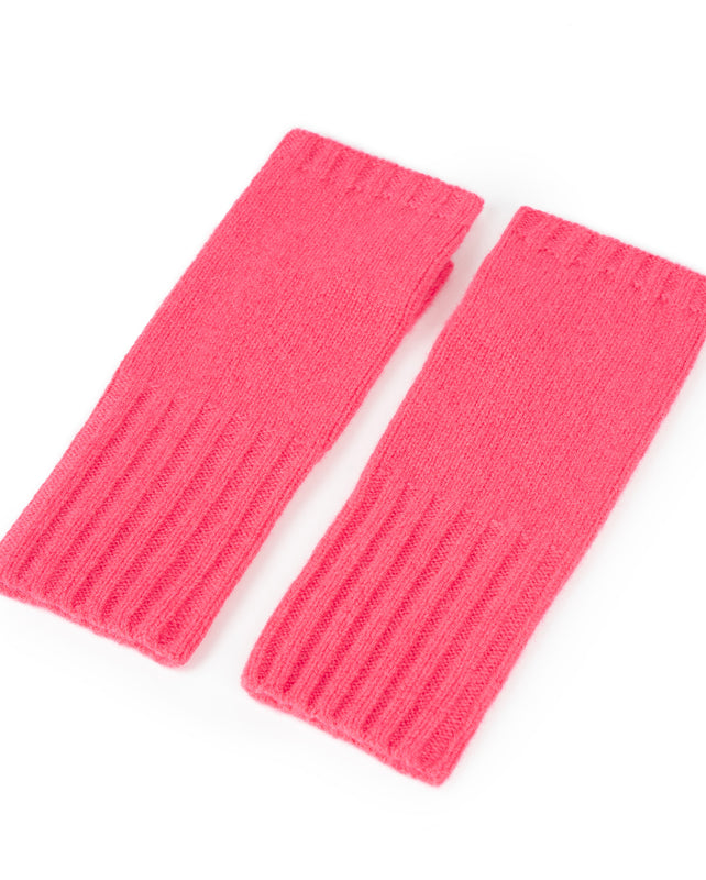Metropolitan Cashmere Gloves in Coral