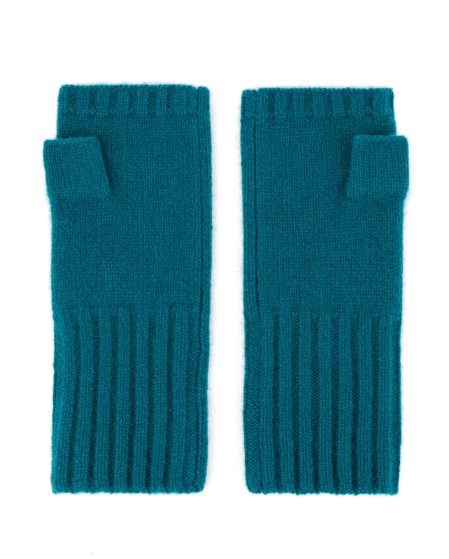 Metropolitan Cashmere Gloves in Teal