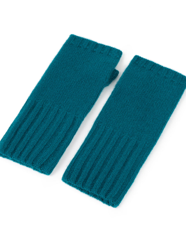 Metropolitan Cashmere Gloves in Teal