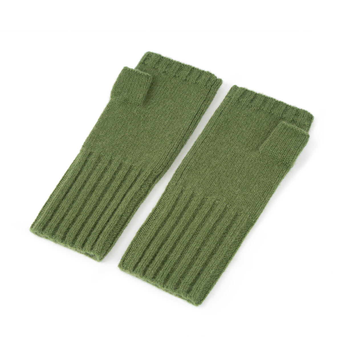 Metropolitan Cashmere Gloves in Avocado