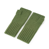 Metropolitan Cashmere Gloves in Avocado