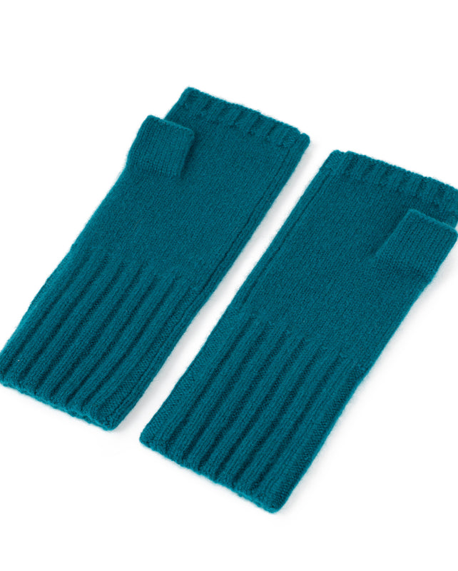 Metropolitan Cashmere Gloves in Teal