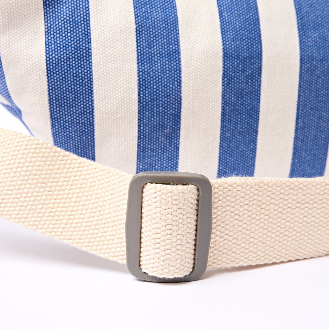 Mill Hill Crossbody Bag in Denim Stripe