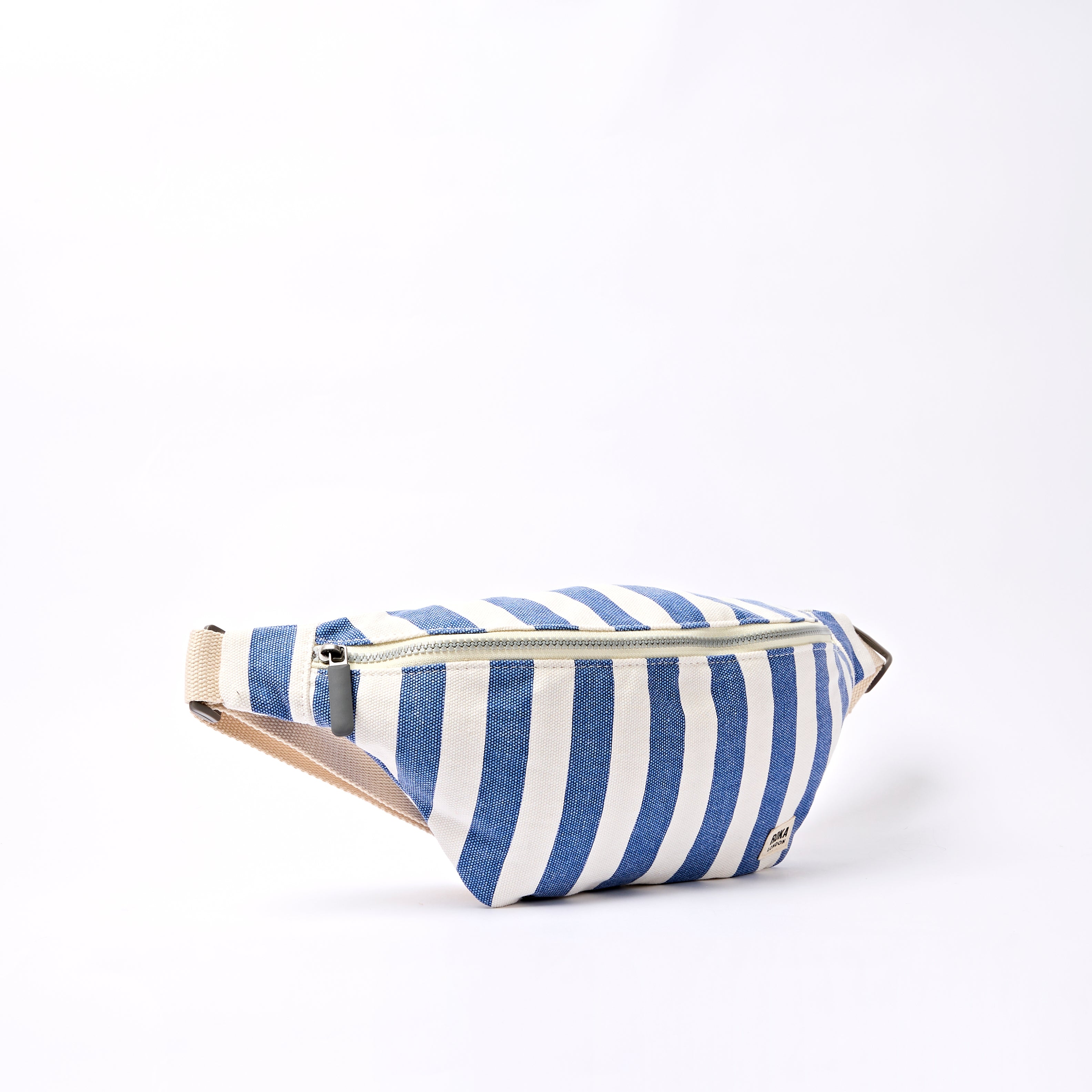 Mill Hill Crossbody Bag in Denim Stripe – ROKA London