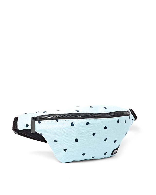 Mill Hill Crossbody Bag in Heart Print