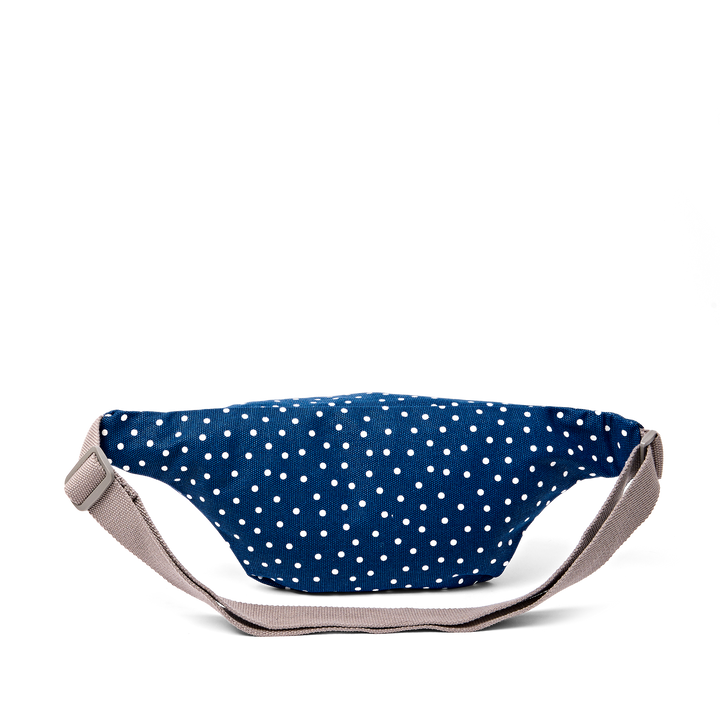 Mill Hill Crossbody Bag in Navy Polka