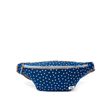 Mill Hill Crossbody Bag in Navy Polka