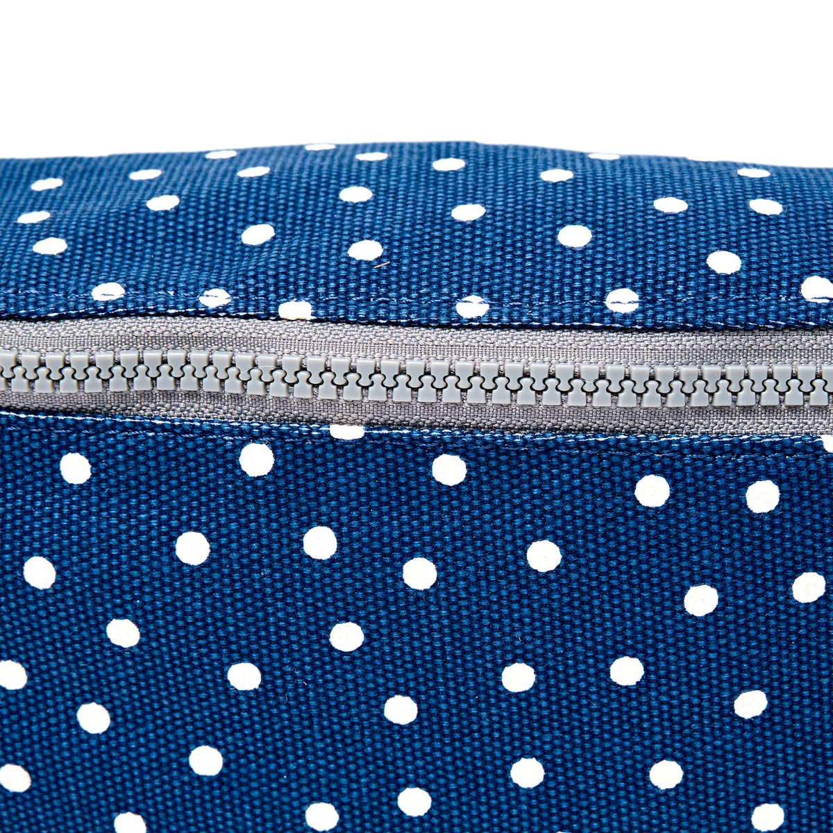 Mill Hill Crossbody Bag in Navy Polka