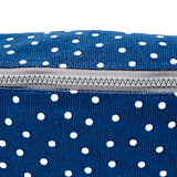 Mill Hill Crossbody Bag in Navy Polka
