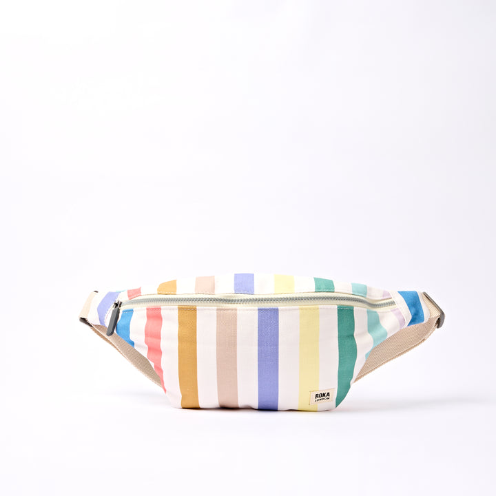 Mill Hill Crossbody Bag in Pastel Multi Stripe