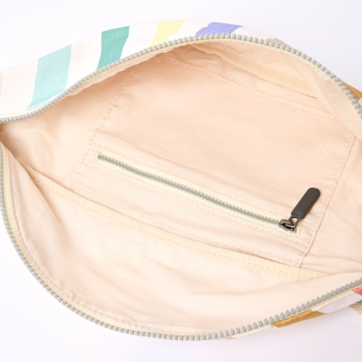 Mill Hill Crossbody Bag in Pastel Multi Stripe
