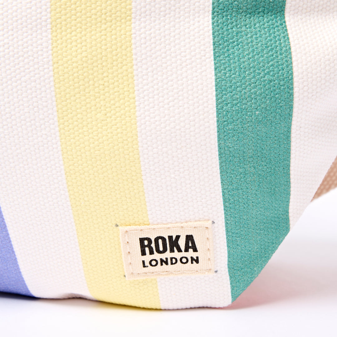 Mill Hill Crossbody Bag in Pastel Multi Stripe