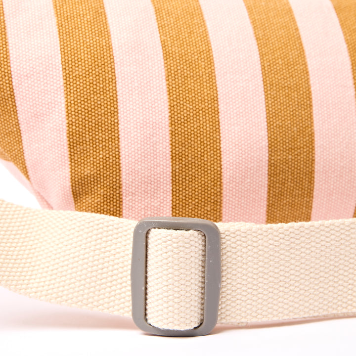 Mill Hill Crossbody Bag in Rose Gold Stripe