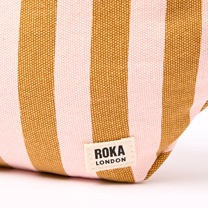 Mill Hill Crossbody Bag in Rose Gold Stripe