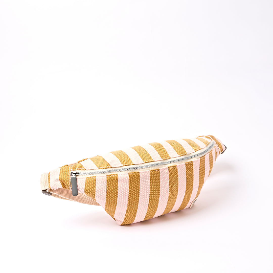 Mill Hill Crossbody Bag in Rose Gold Stripe