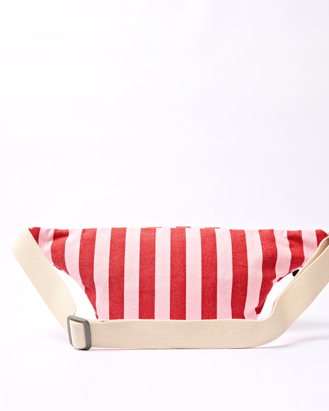 Mill Hill Crossbody Bag in Strawberry Stripe