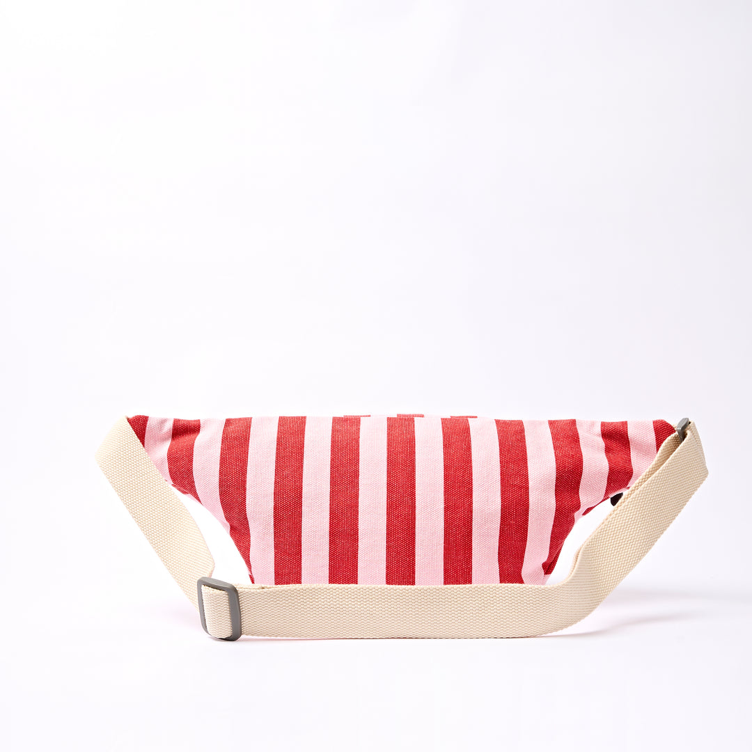 Mill Hill Crossbody Bag in Strawberry Stripe