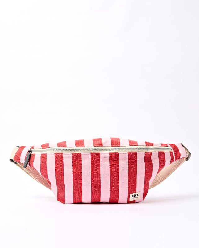 Mill Hill Crossbody Bag in Strawberry Stripe