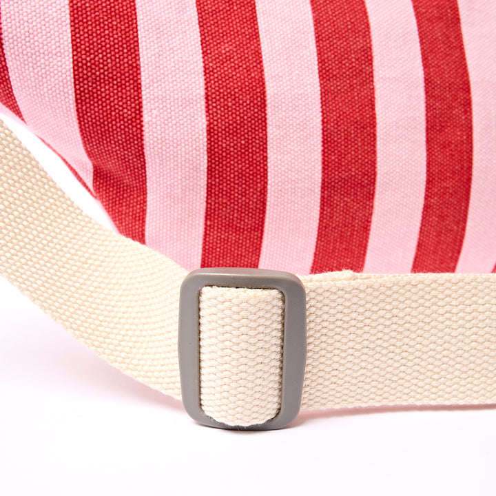 Mill Hill Crossbody Bag in Strawberry Stripe