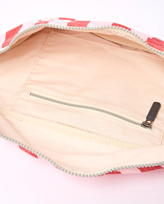 Mill Hill Crossbody Bag in Strawberry Stripe