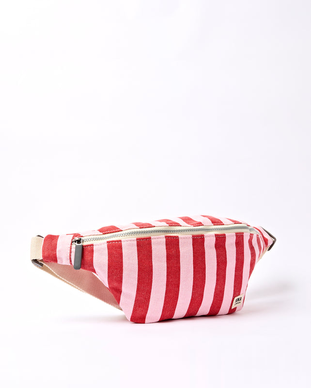 Mill Hill Crossbody Bag in Strawberry Stripe