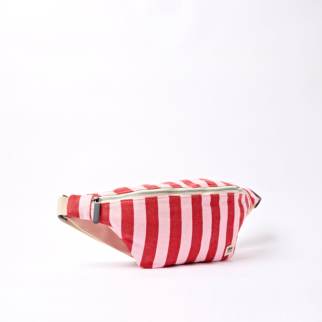Mill Hill Crossbody Bag in Strawberry Stripe