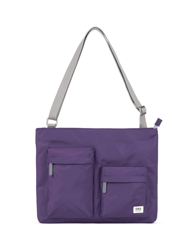 Moorgate Messenger Bag in Majestic Purple