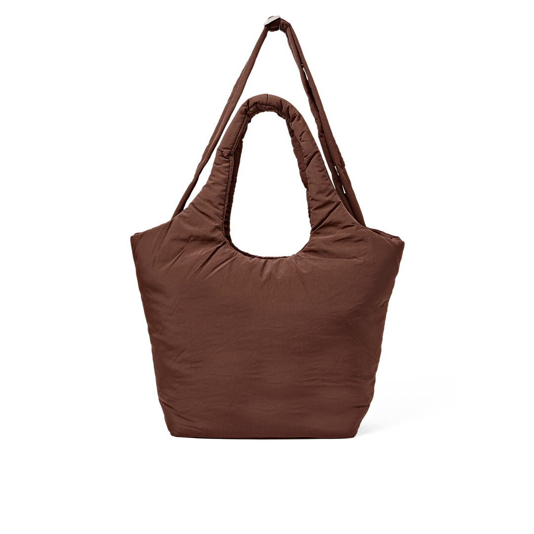 Oxford Shoulder Bag in Chocolate