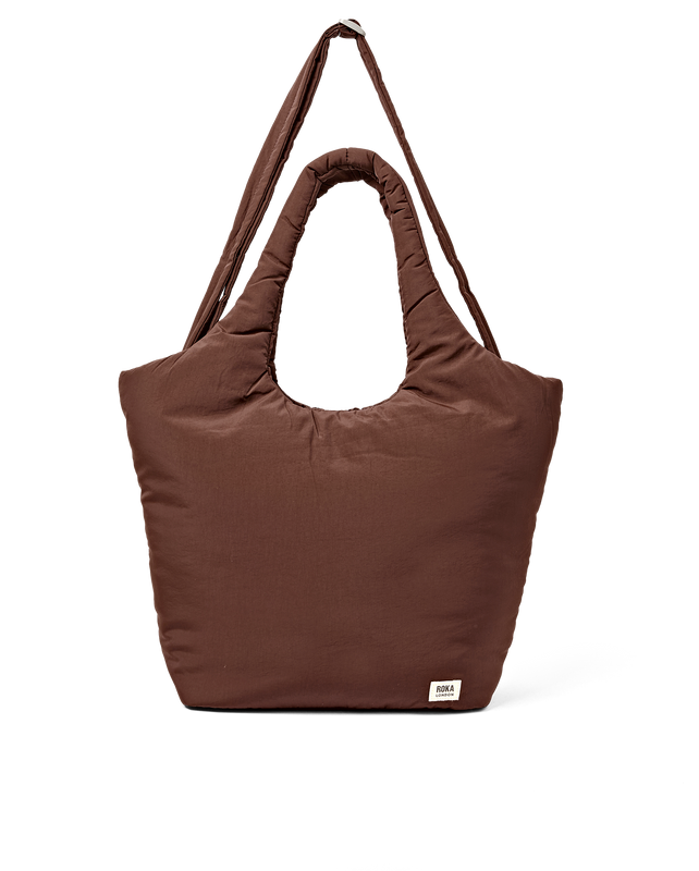 Oxford Shoulder Bag in Chocolate