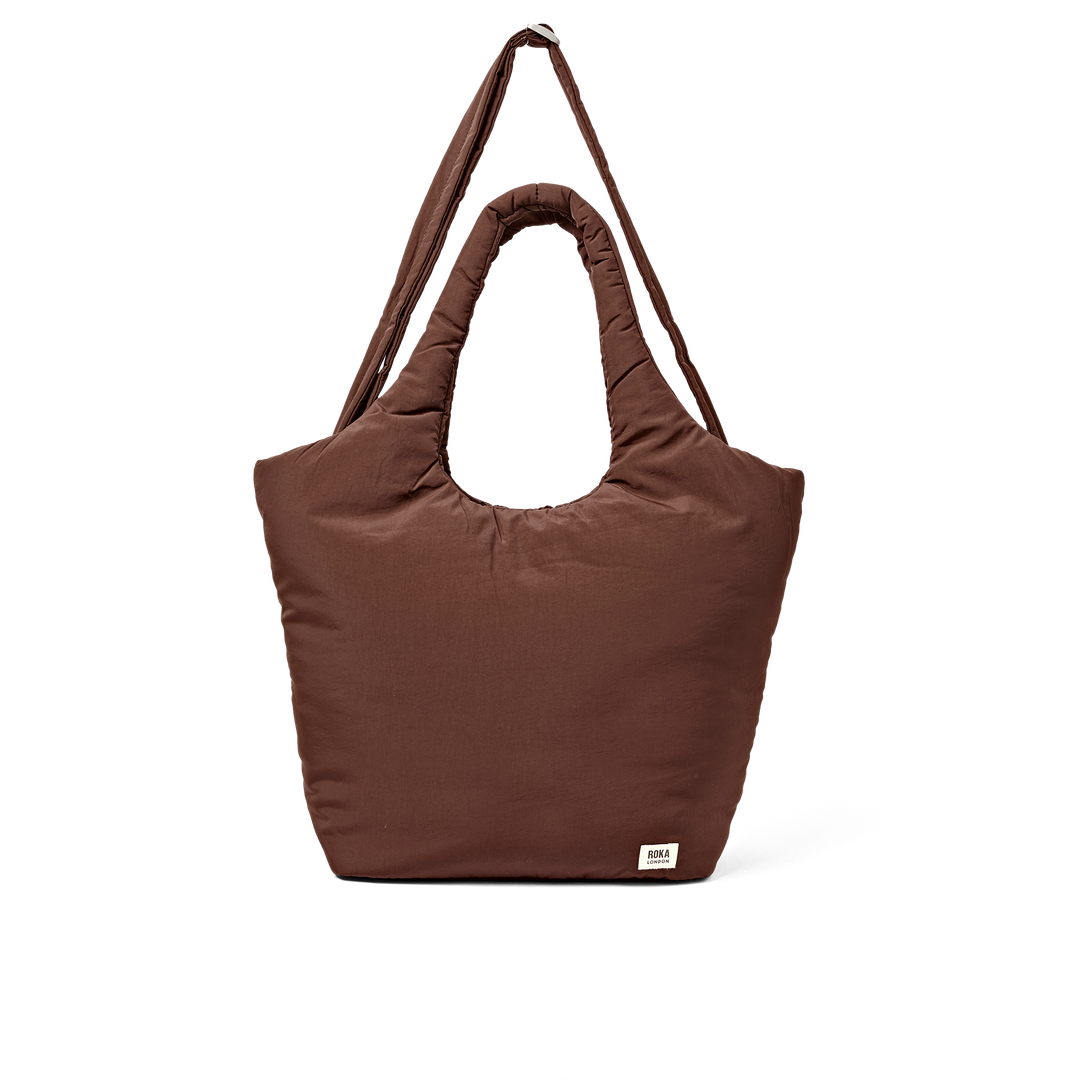 Oxford Shoulder Bag in Chocolate