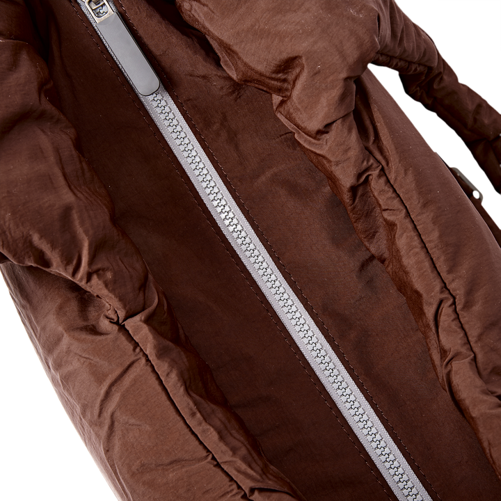 Oxford Shoulder Bag in Chocolate