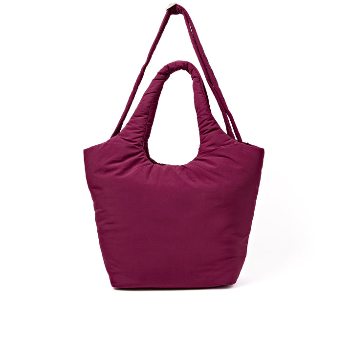 Oxford Shoulder Bag in Merlot