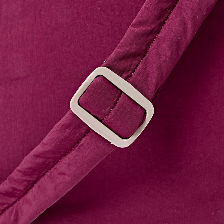Oxford Shoulder Bag in Merlot
